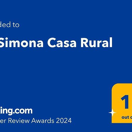 La Simona Casa Rural Perales del Puerto Buitenkant foto